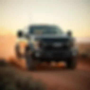 Performance of Fuel-Efficient Trucks in the Field A rugged truck in action on a dirt road
