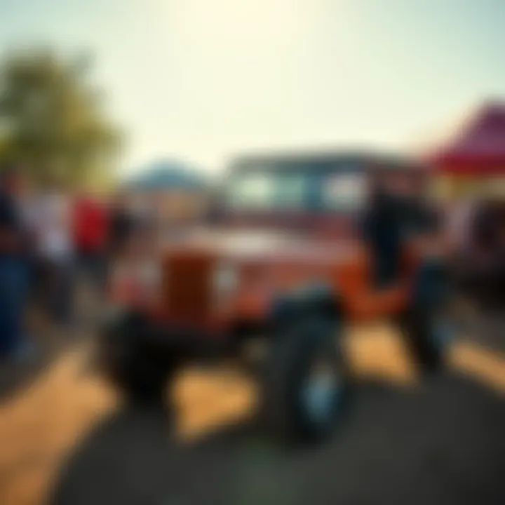 A community gathering of Jeep YJ enthusiasts sharing their experiences